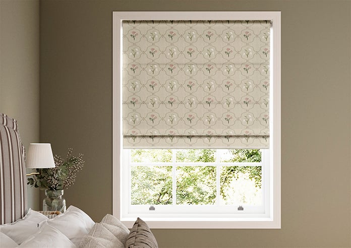 Emily Bond Margot, Rose - Twist&Fit Roman Blind - Image 3
